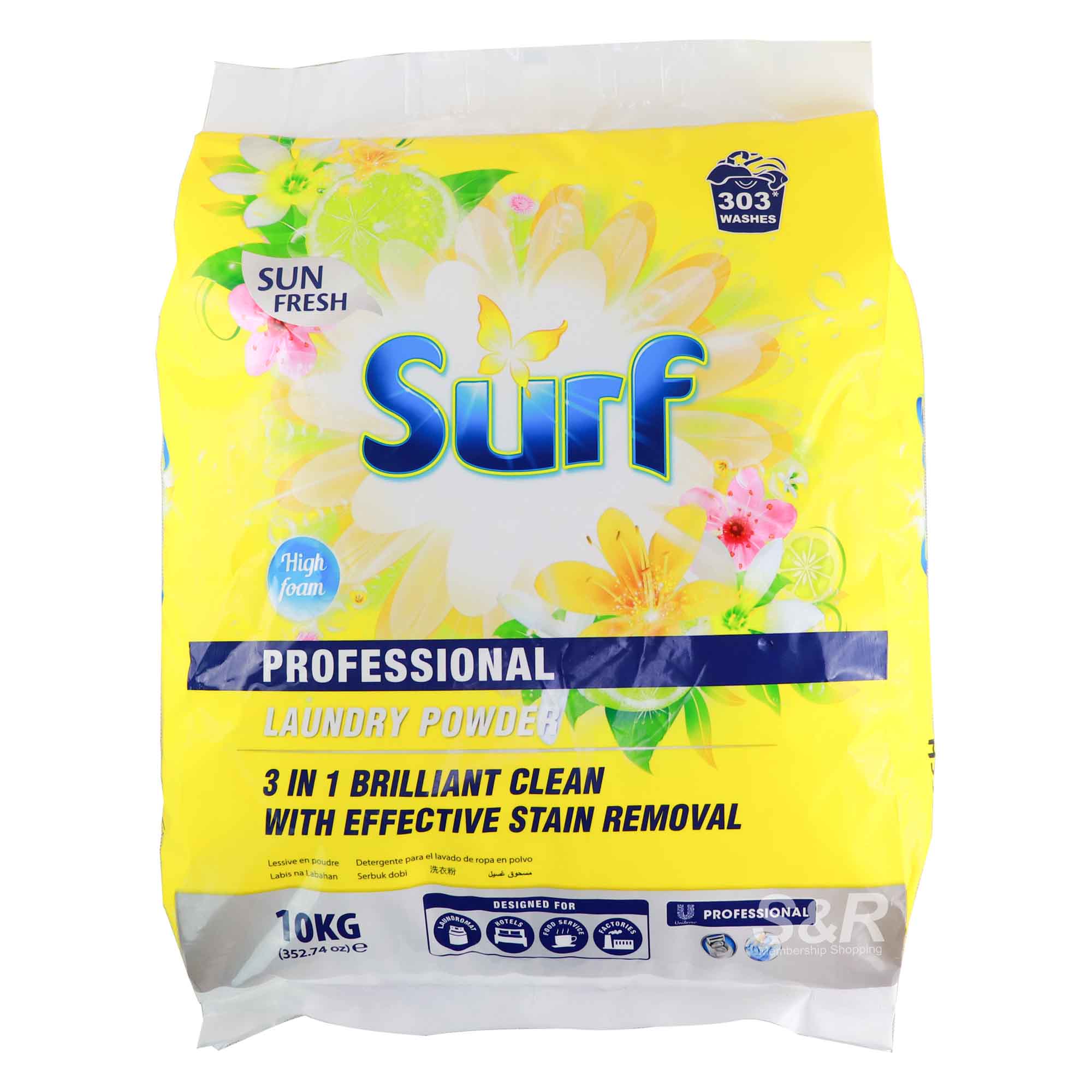 Surf Professional Sun Fresh Laundry Powder 10kg